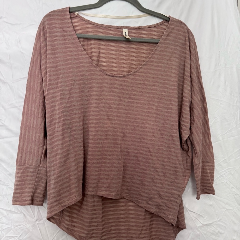 RVCA textured shirt